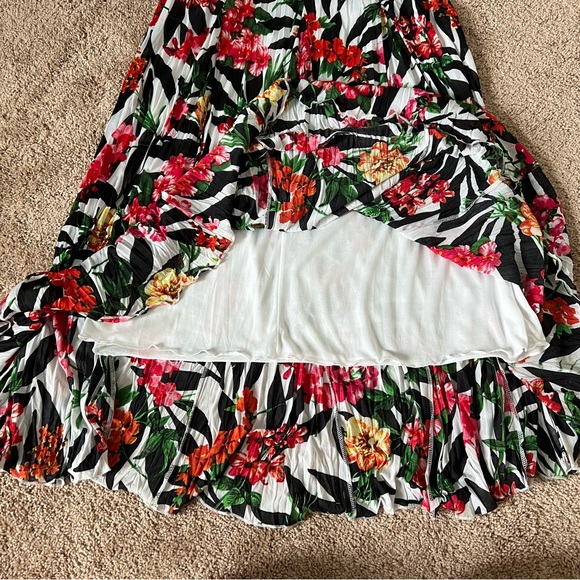 Zac & Rachel Floral Print Midi Skirt | Size Medium | NWT - Picture 3 of 4